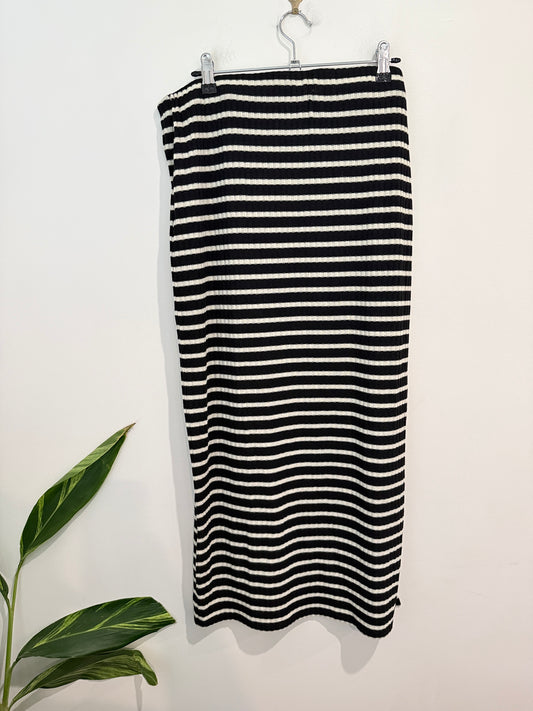 Spirit Striped Midi Skirt Size 14