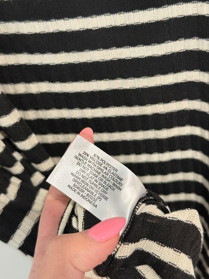 Spirit Striped Midi Skirt Size 14