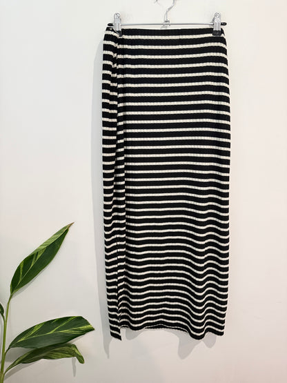 Spirit Striped Midi Skirt Size 14