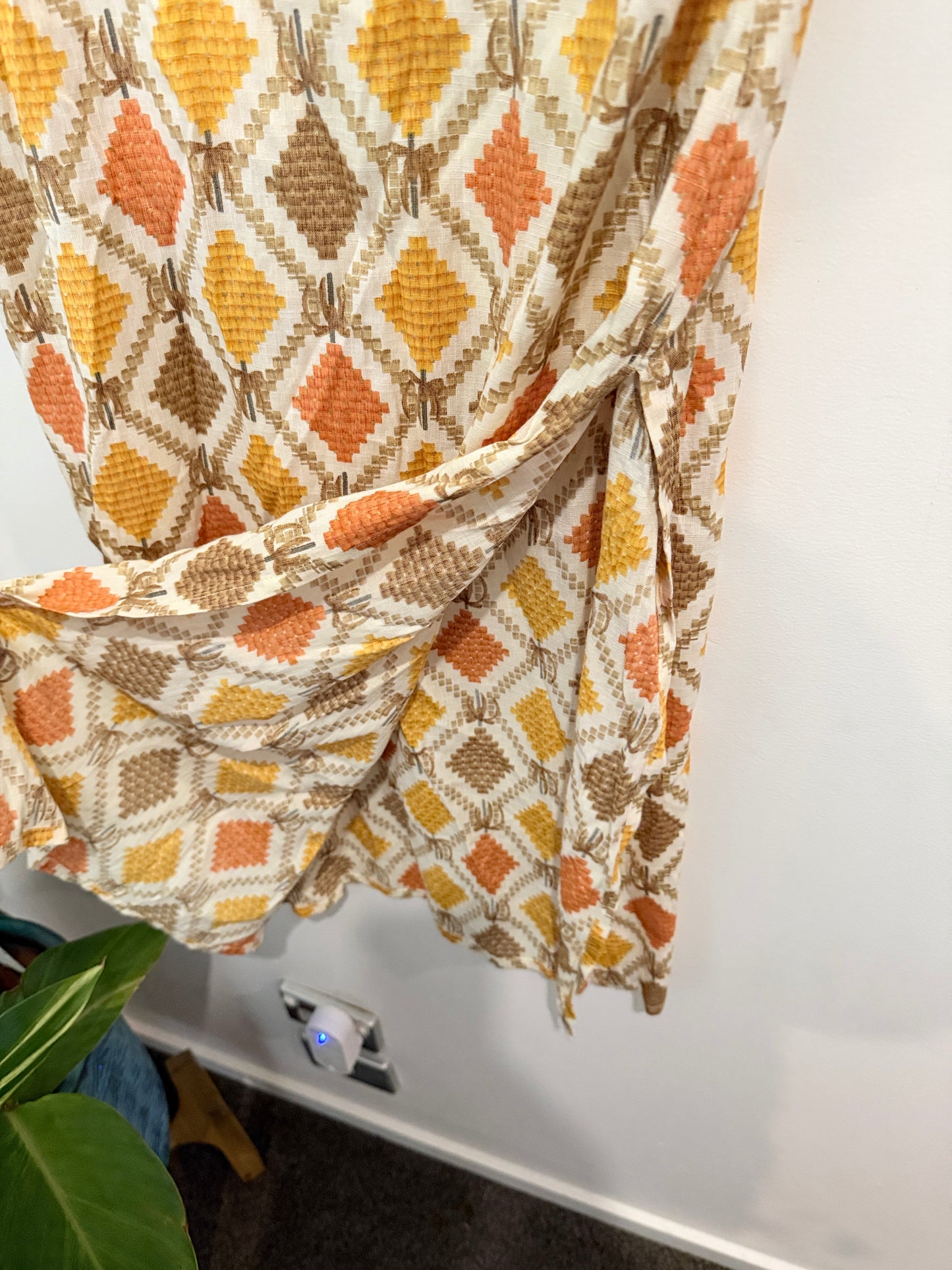 Printed Straight Kurta Size XXL | U/Arm to U/Arm 52cm