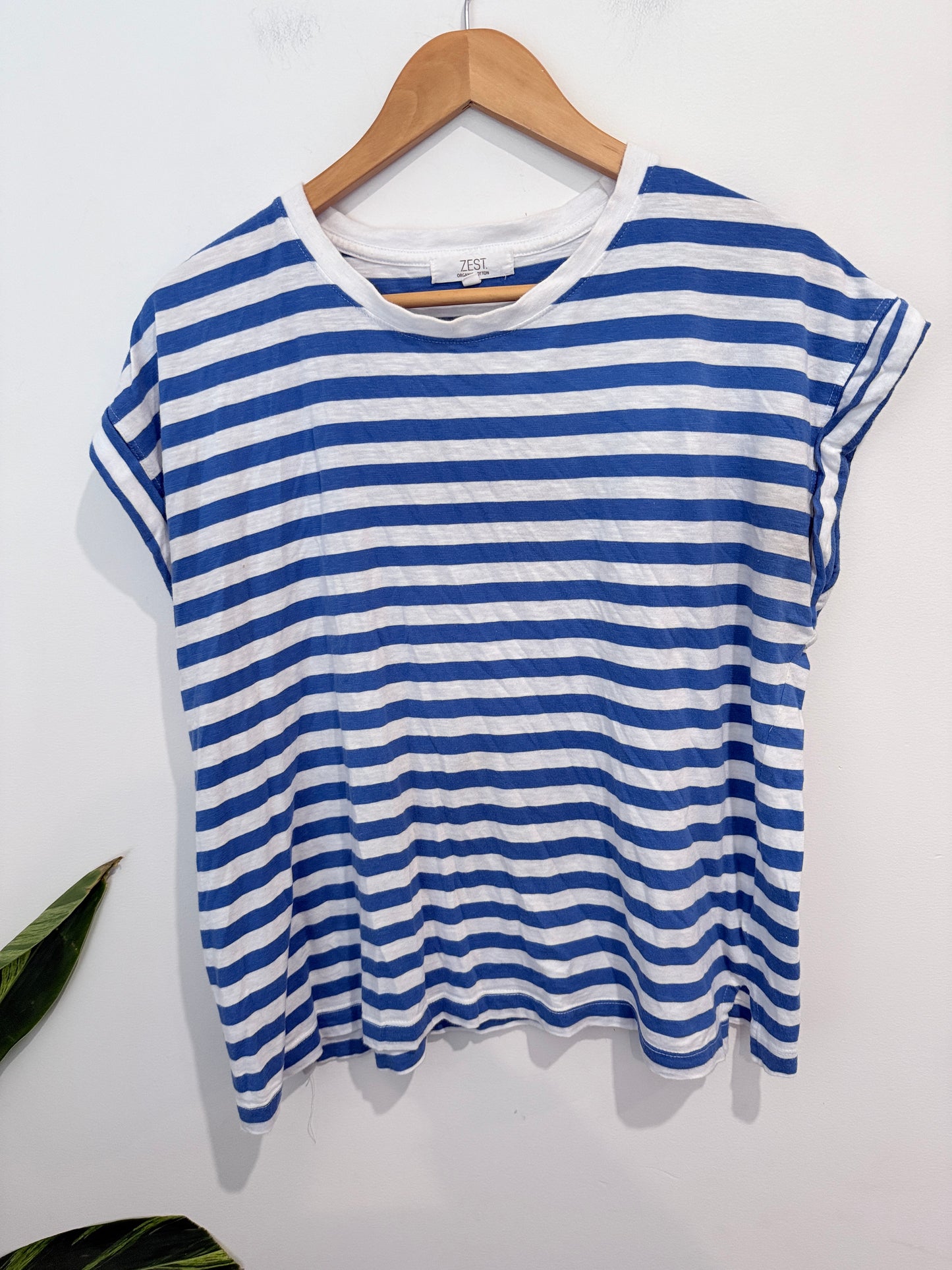 Zest Striped Shirt Size L