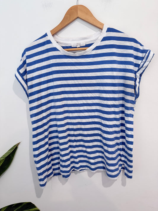 Zest Striped Shirt Size L