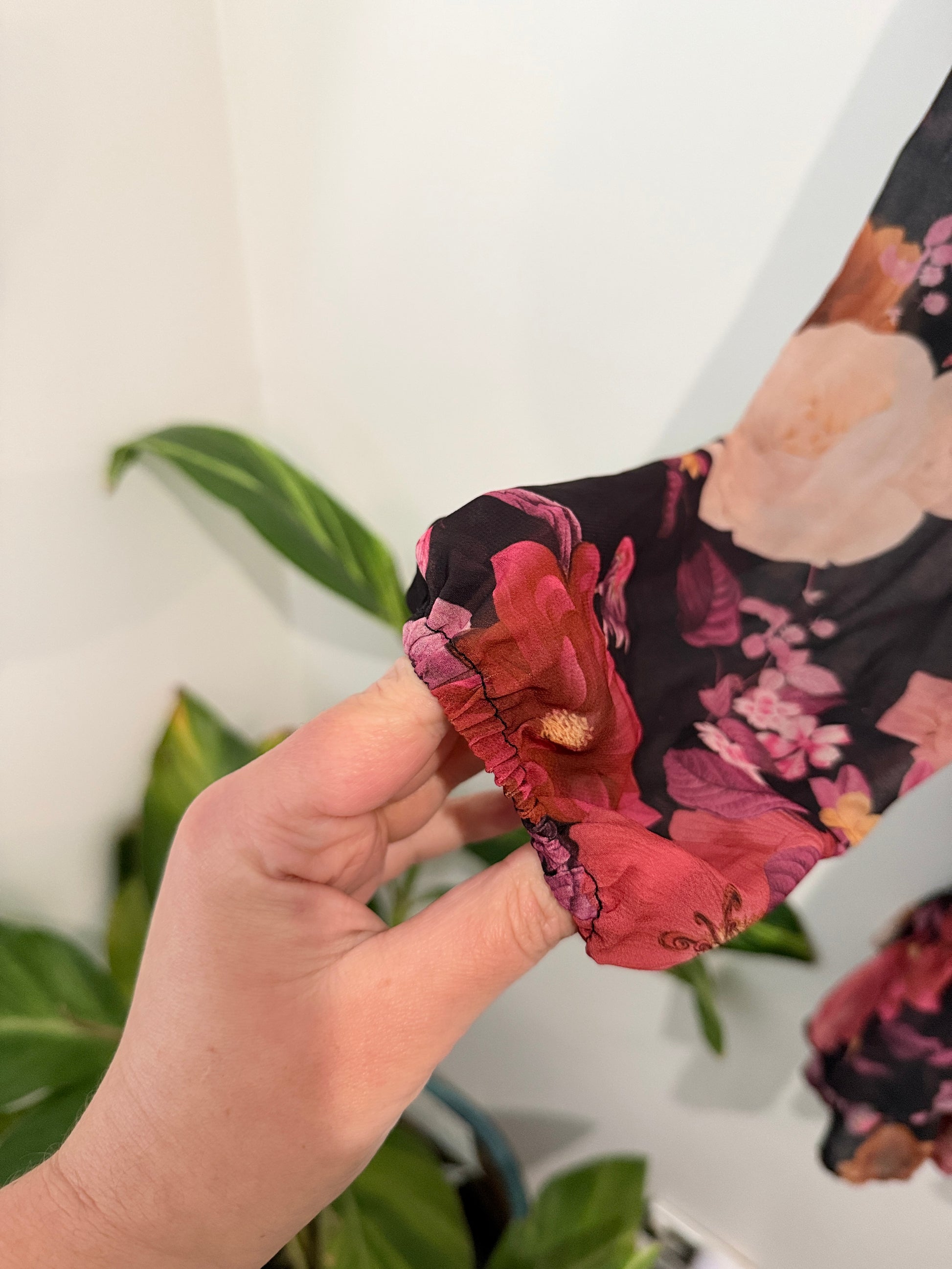Dotti Floral Tiered Mini Dress. Size 10