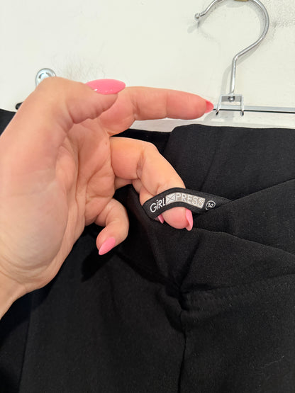 Girlxpress Ribbed Trousers Size 14