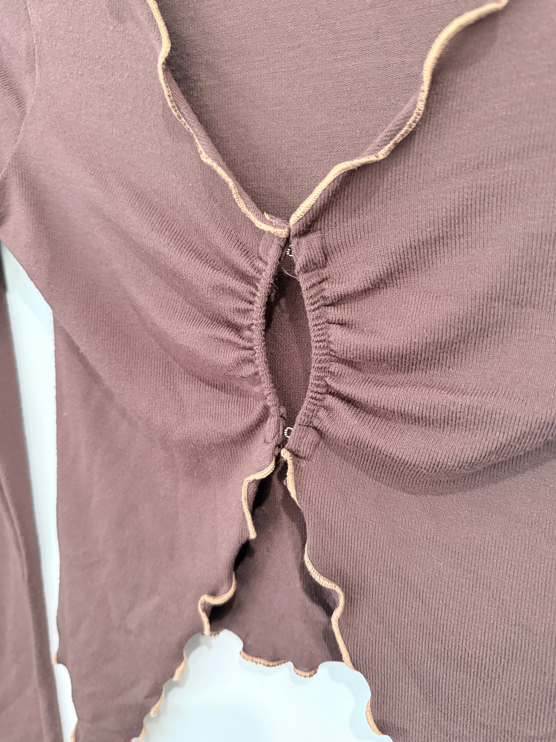 Glassons Long-sleeve Crop Top Size XS