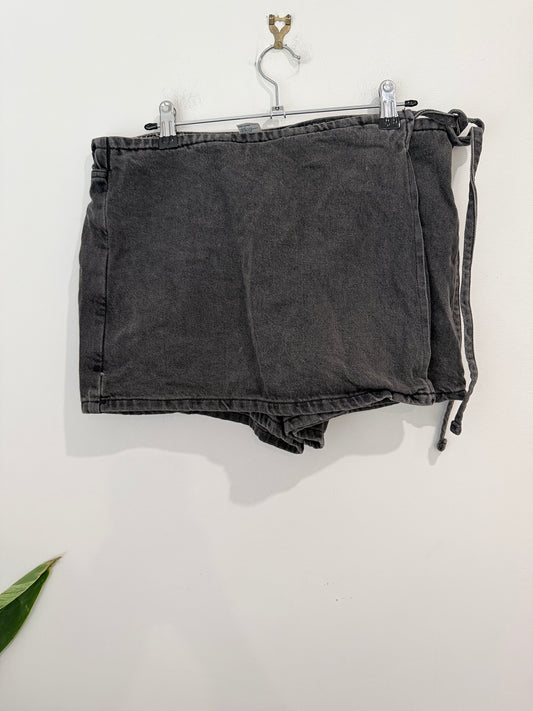 Anko Denim Wrap Skort Size 12