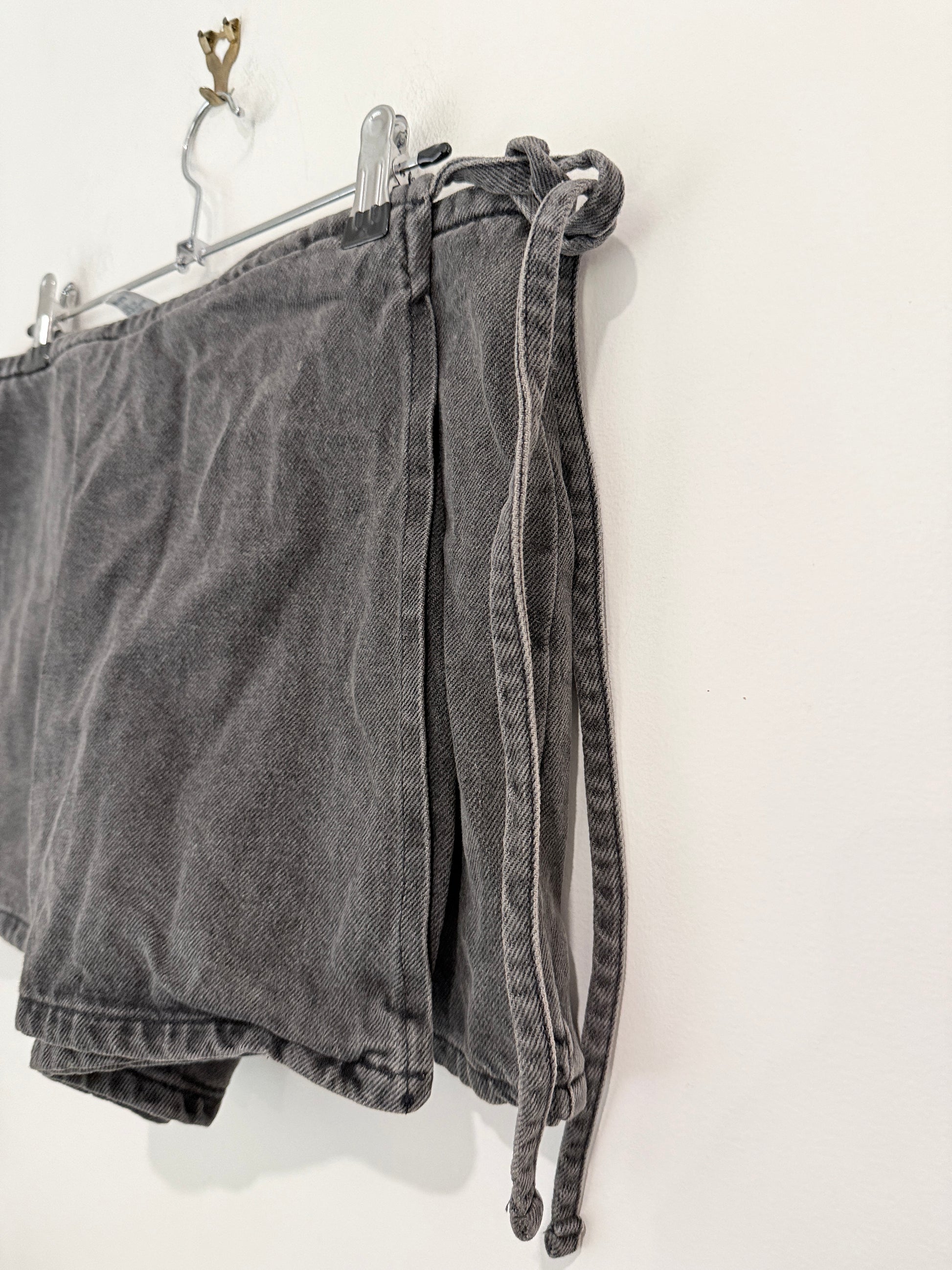 Anko Denim Wrap Skort Size 12