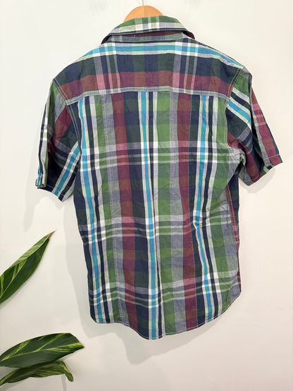 Firstribe Plaid Button-up Shirt Size XL