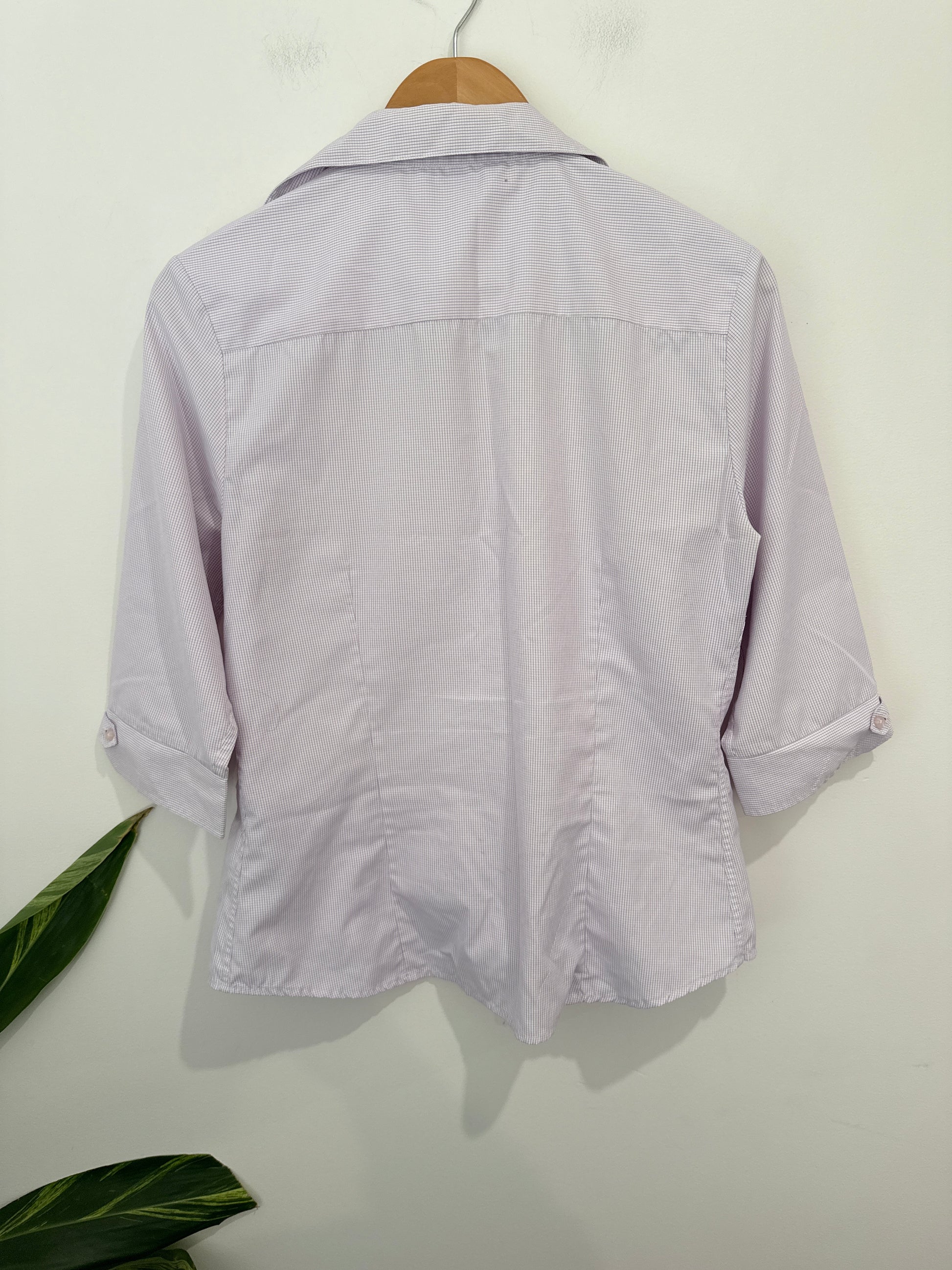 Biz Collection 3/4 Sleeves Striped Shirt Size 10