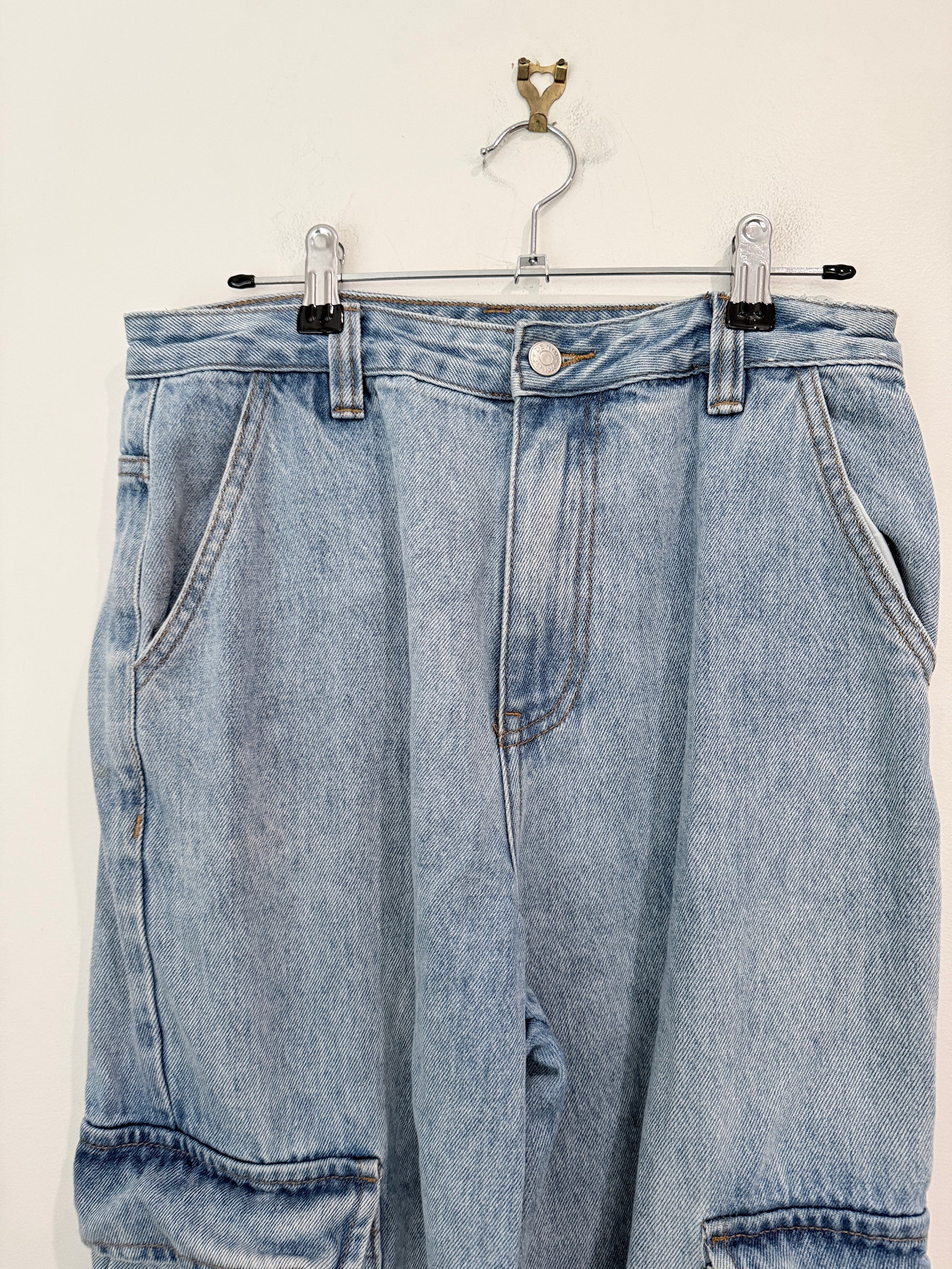 Glassons Denim Cargo Pants Size 10