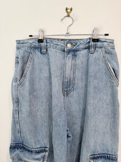 Glassons Denim Cargo Pants Size 10