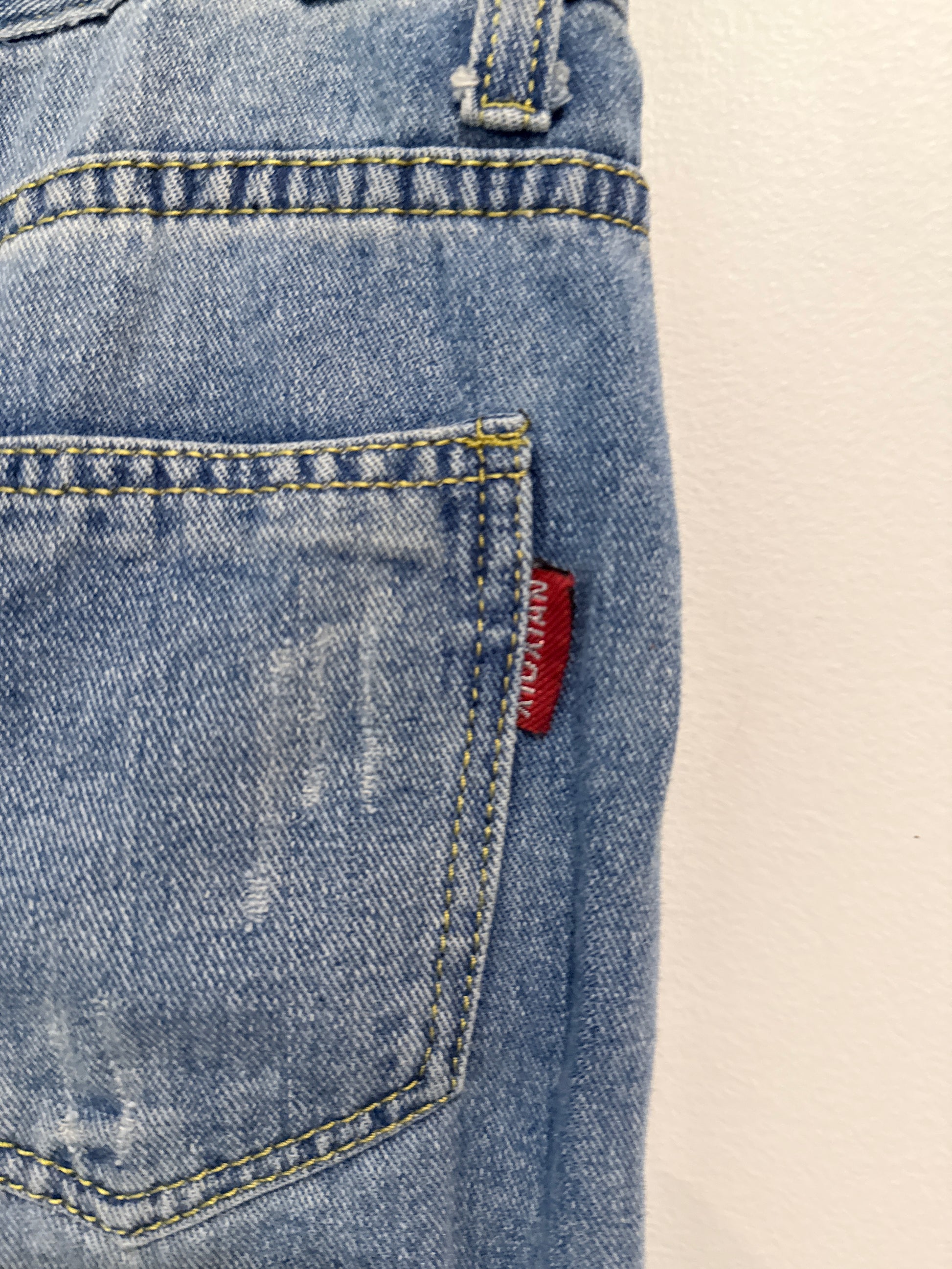 Brand Unknown Distressed Denim Pants Size 2XL | Waist 80cm