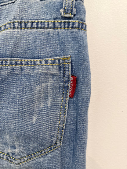 Brand Unknown Distressed Denim Pants Size 2XL | Waist 80cm