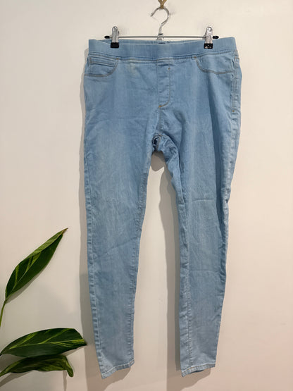 Urban Jeans Co. High-waisted Denim Jeggings Size 14