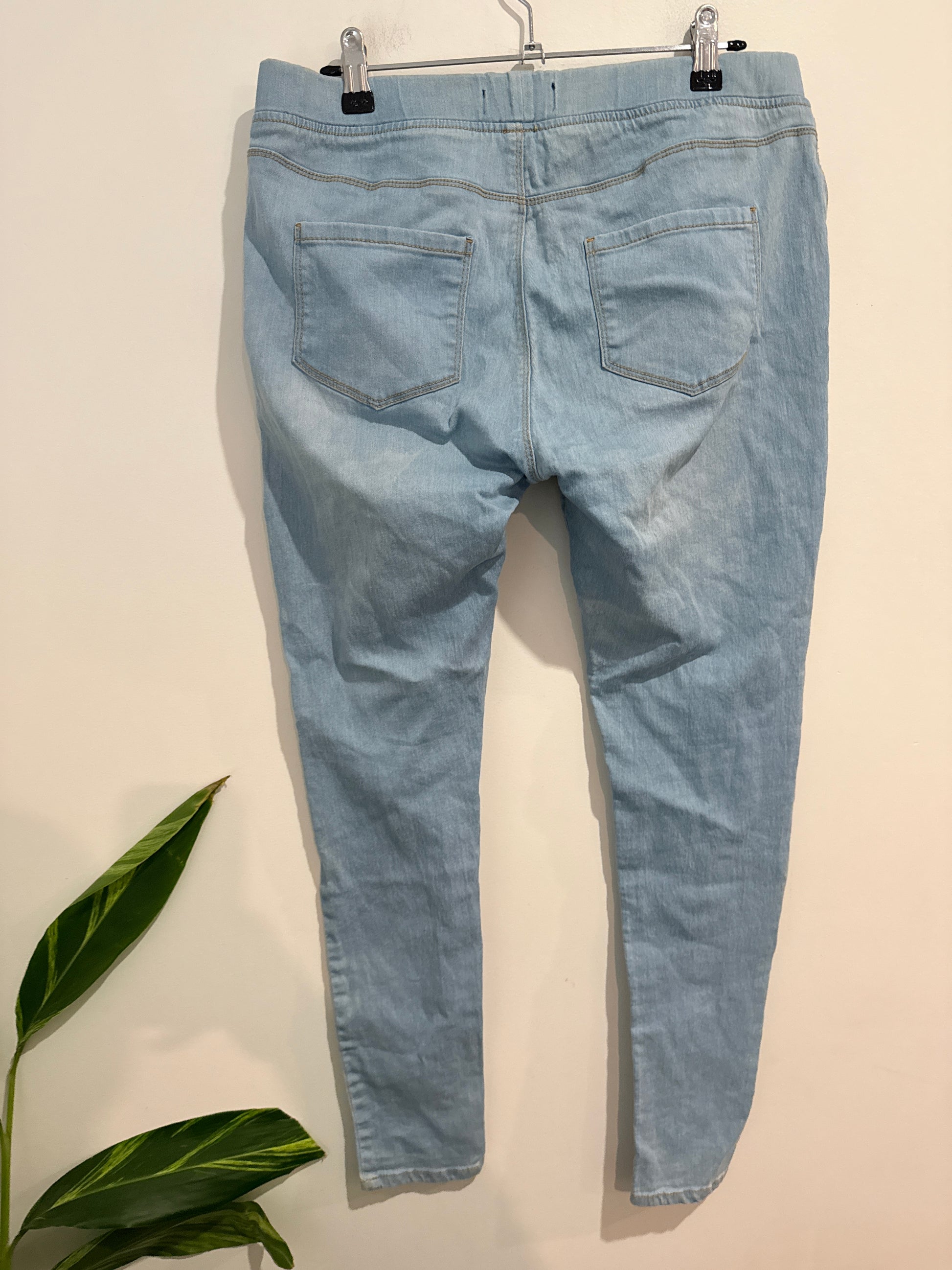 Urban Jeans Co. High-waisted Denim Jeggings Size 14