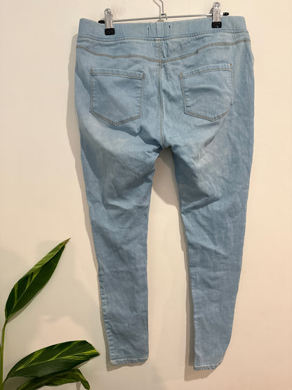 Urban Jeans Co. High-waisted Denim Jeggings Size 14