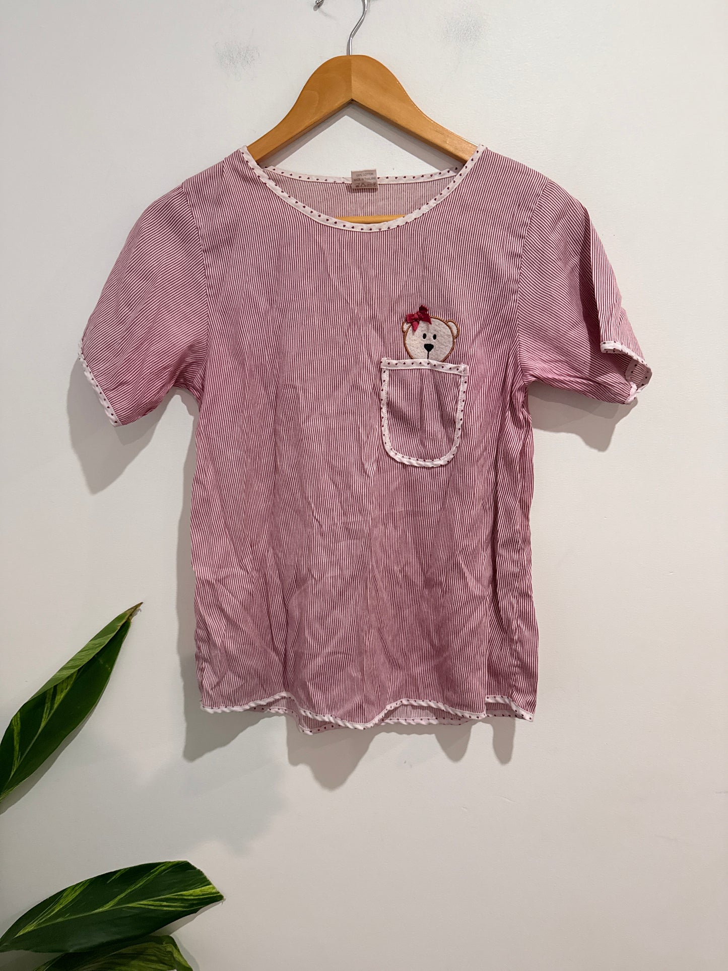 Jasmine Striped Short-sleeve Top Size U/Arm to U/Arm 45cm