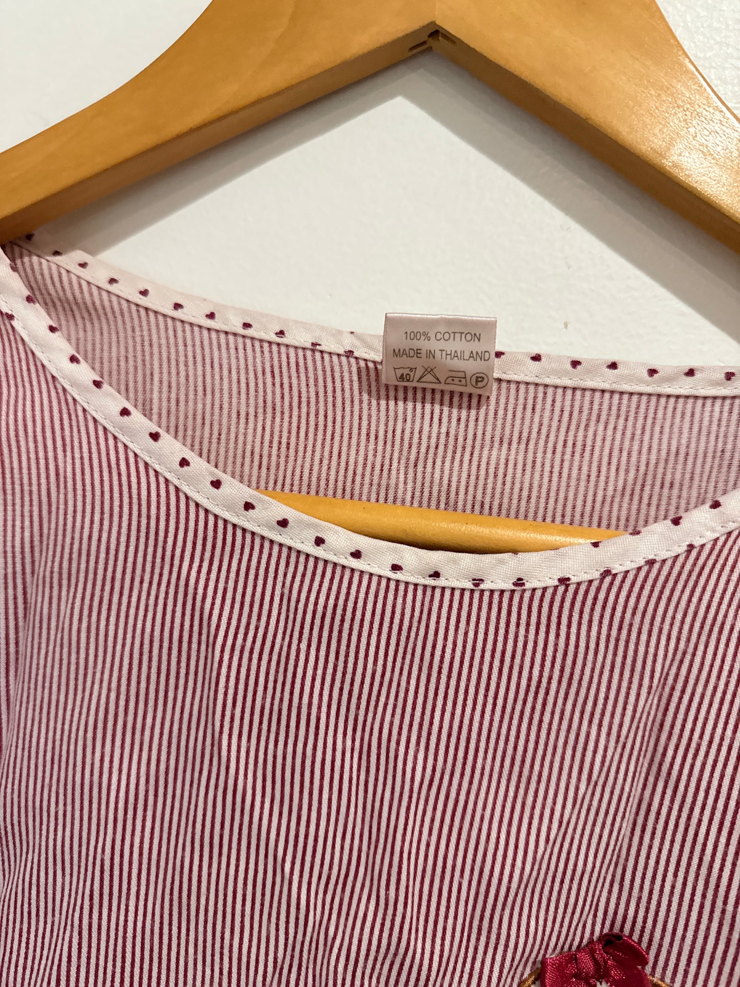 Jasmine Striped Short-sleeve Top Size U/Arm to U/Arm 45cm