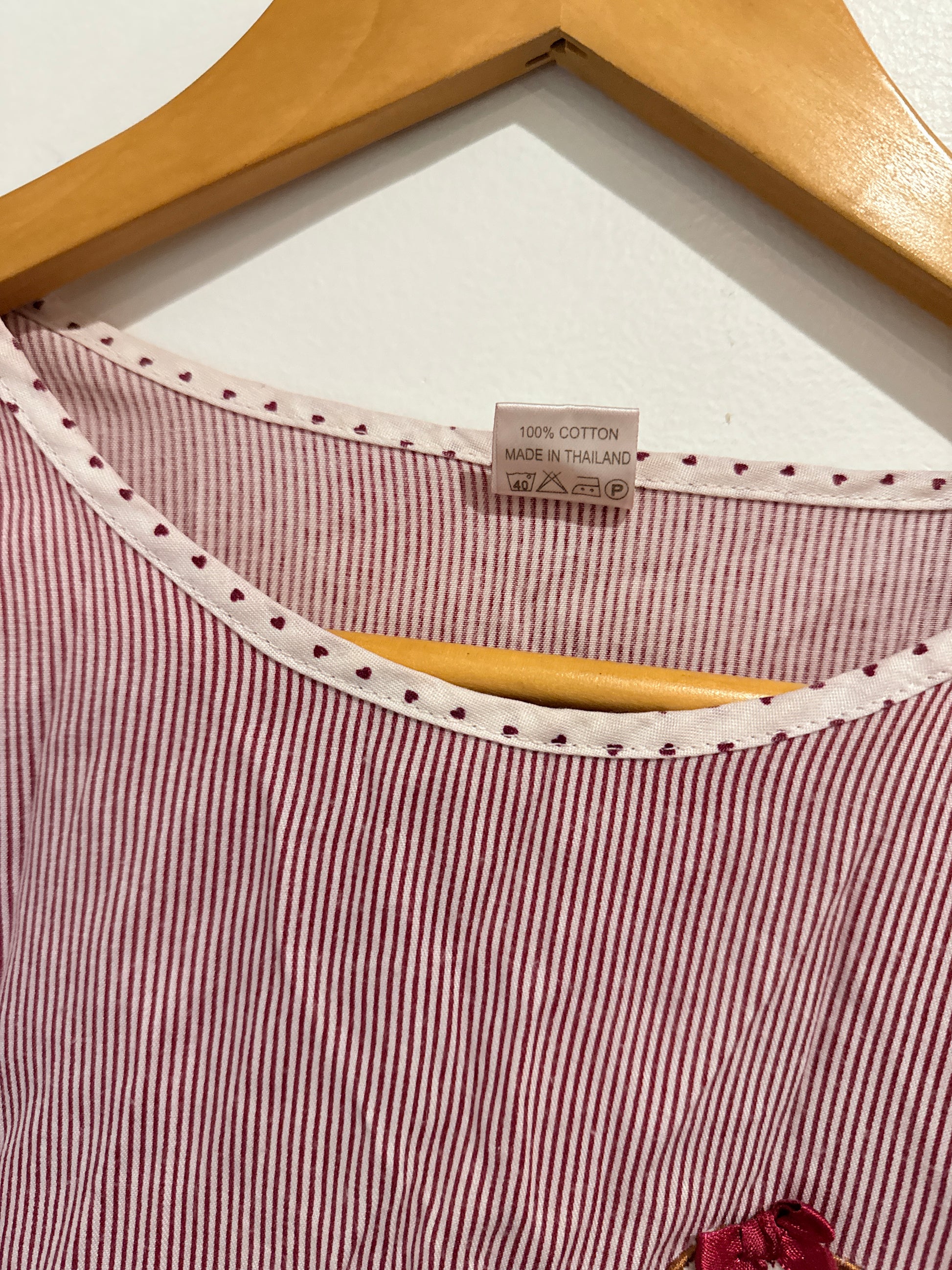 Jasmine Striped Short-sleeve Top Size U/Arm to U/Arm 45cm