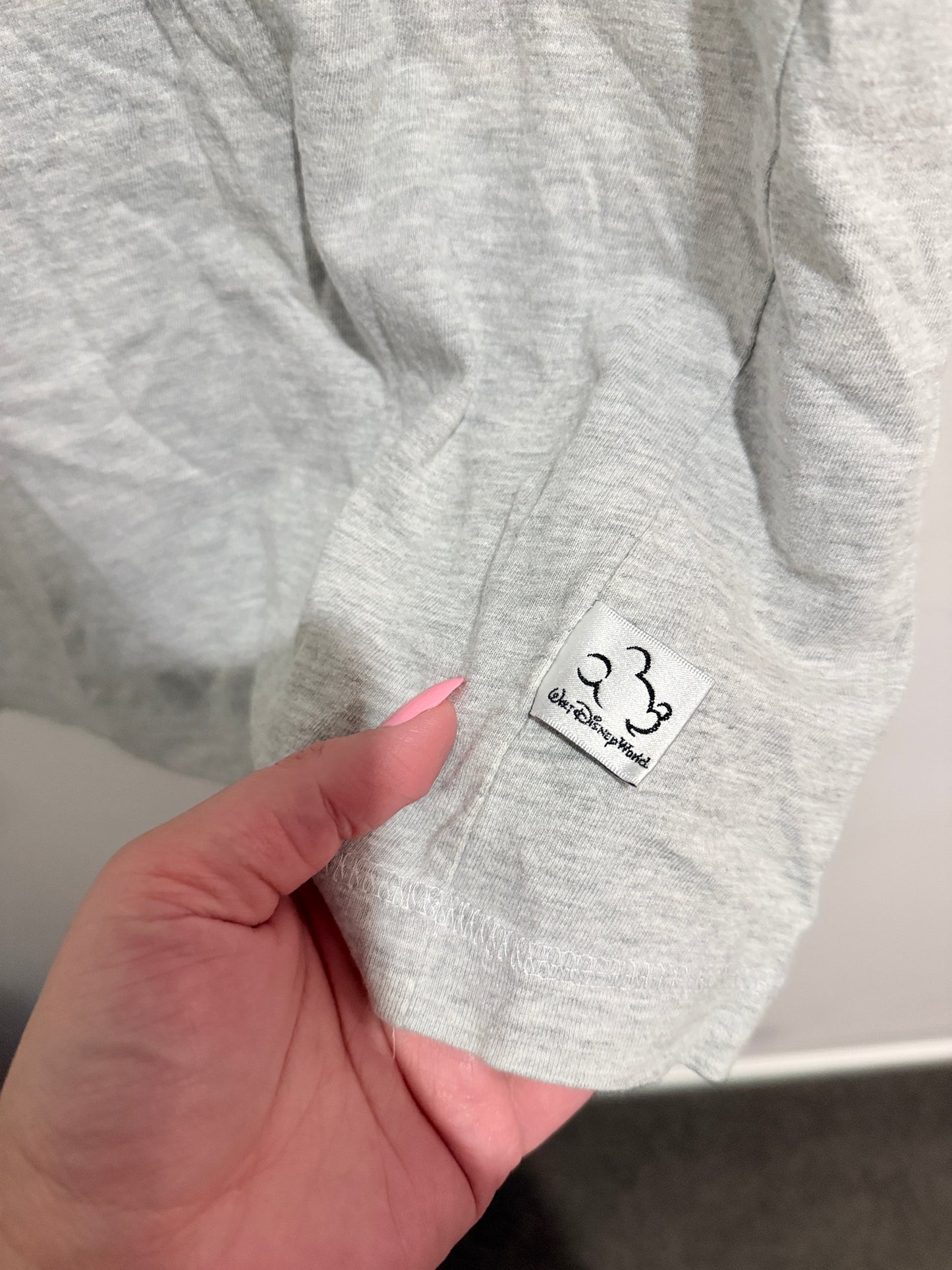 Mickey, Inc Embroidered Henley Shirt Size L