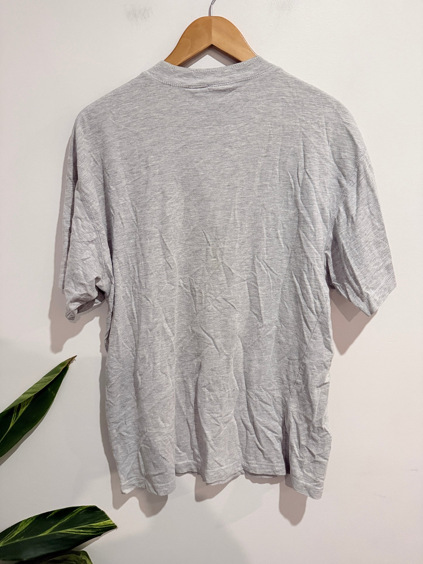 Mickey, Inc Embroidered Henley Shirt Size L