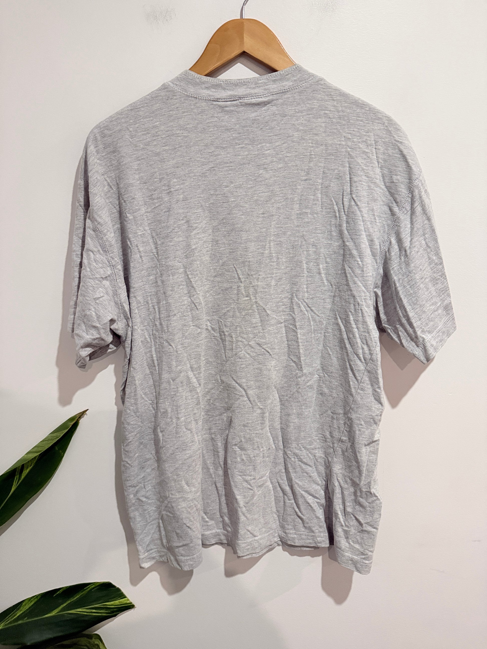 Mickey, Inc Embroidered Henley Shirt Size L