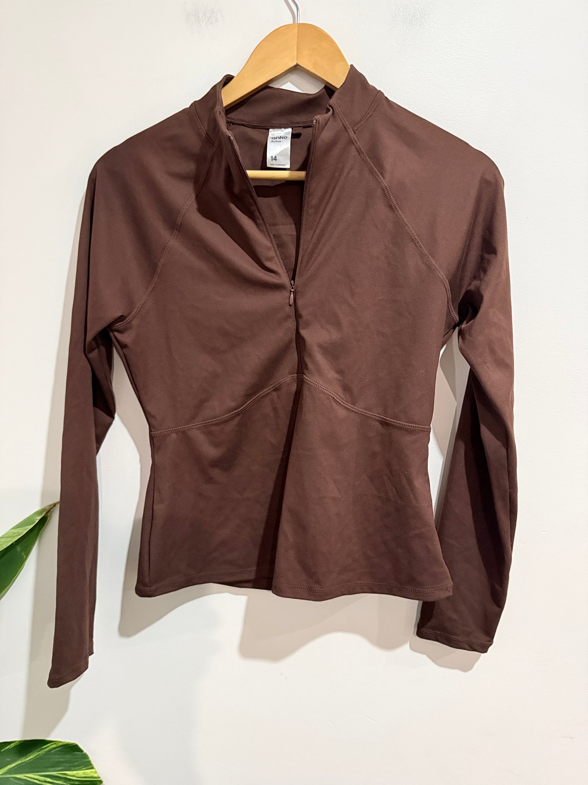 Anko 1/2 Zip Pullover Size 14
