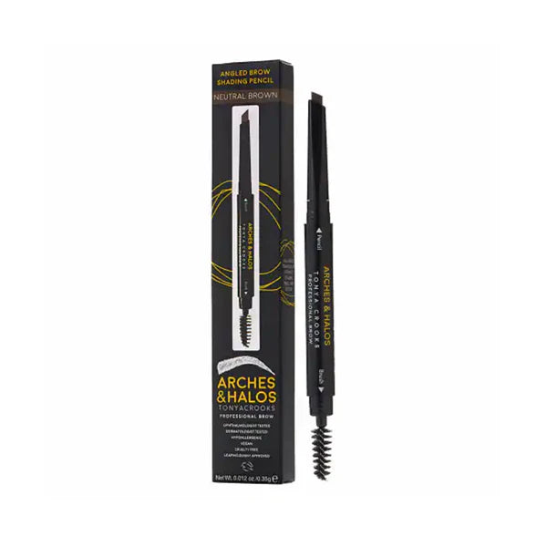 Arches & Halos Angled Brow Shading Pencil Neutral Brown