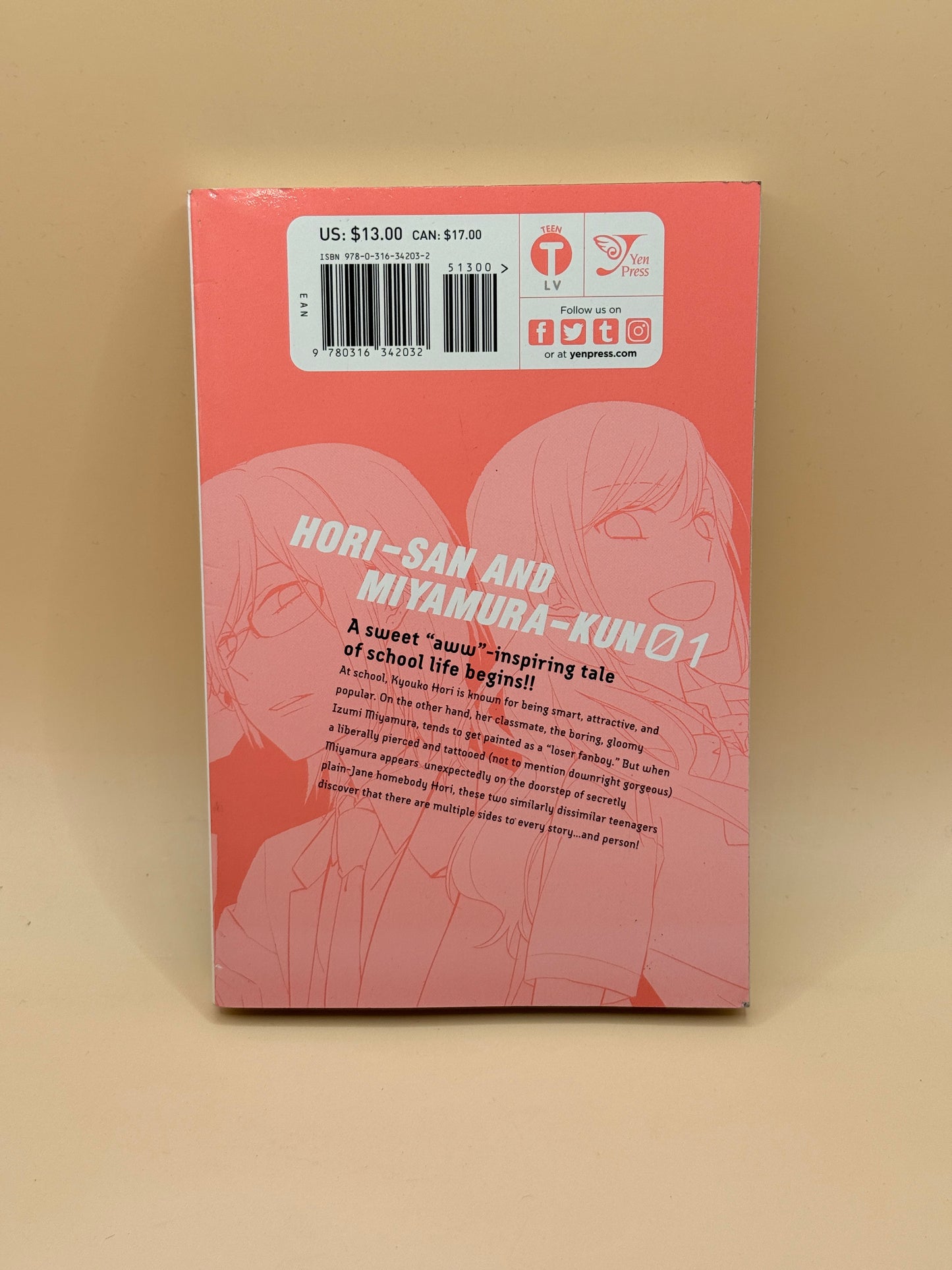 Horimiya, Vol. 1 by HERO & Daisuke Hagiwara