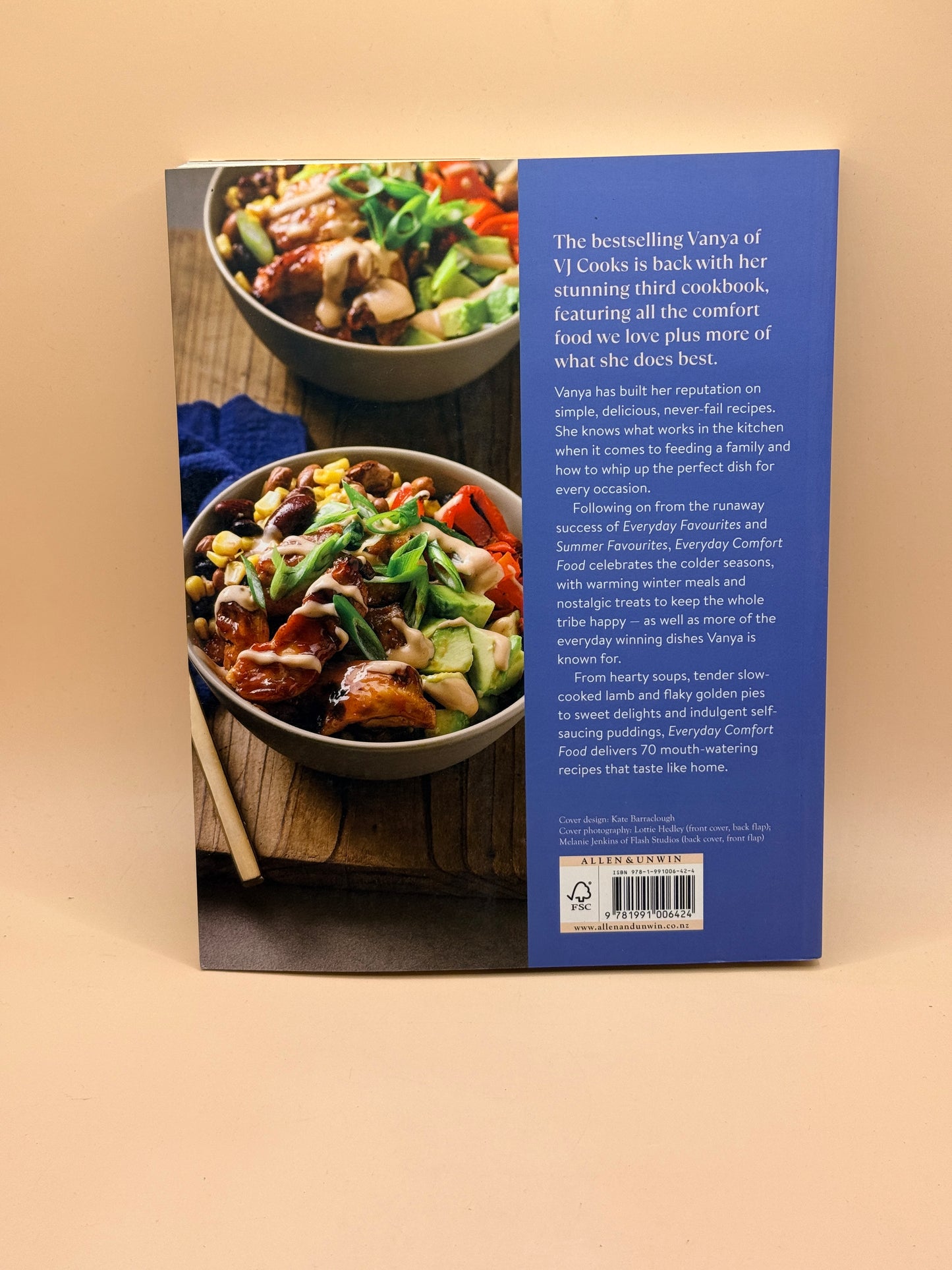 Everyday Comfort Food by Vanya Insull (signed)