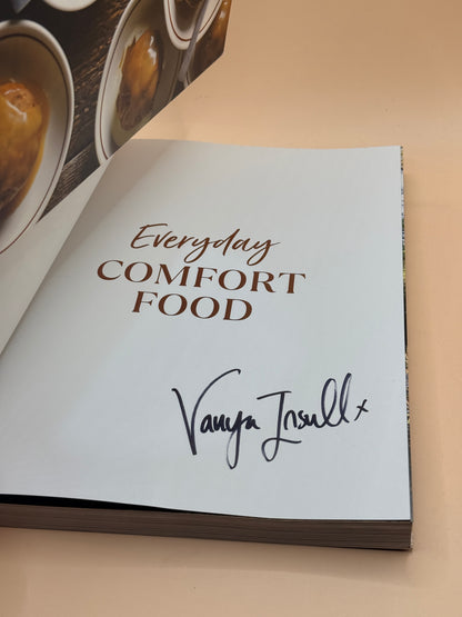 Everyday Comfort Food by Vanya Insull (signed)