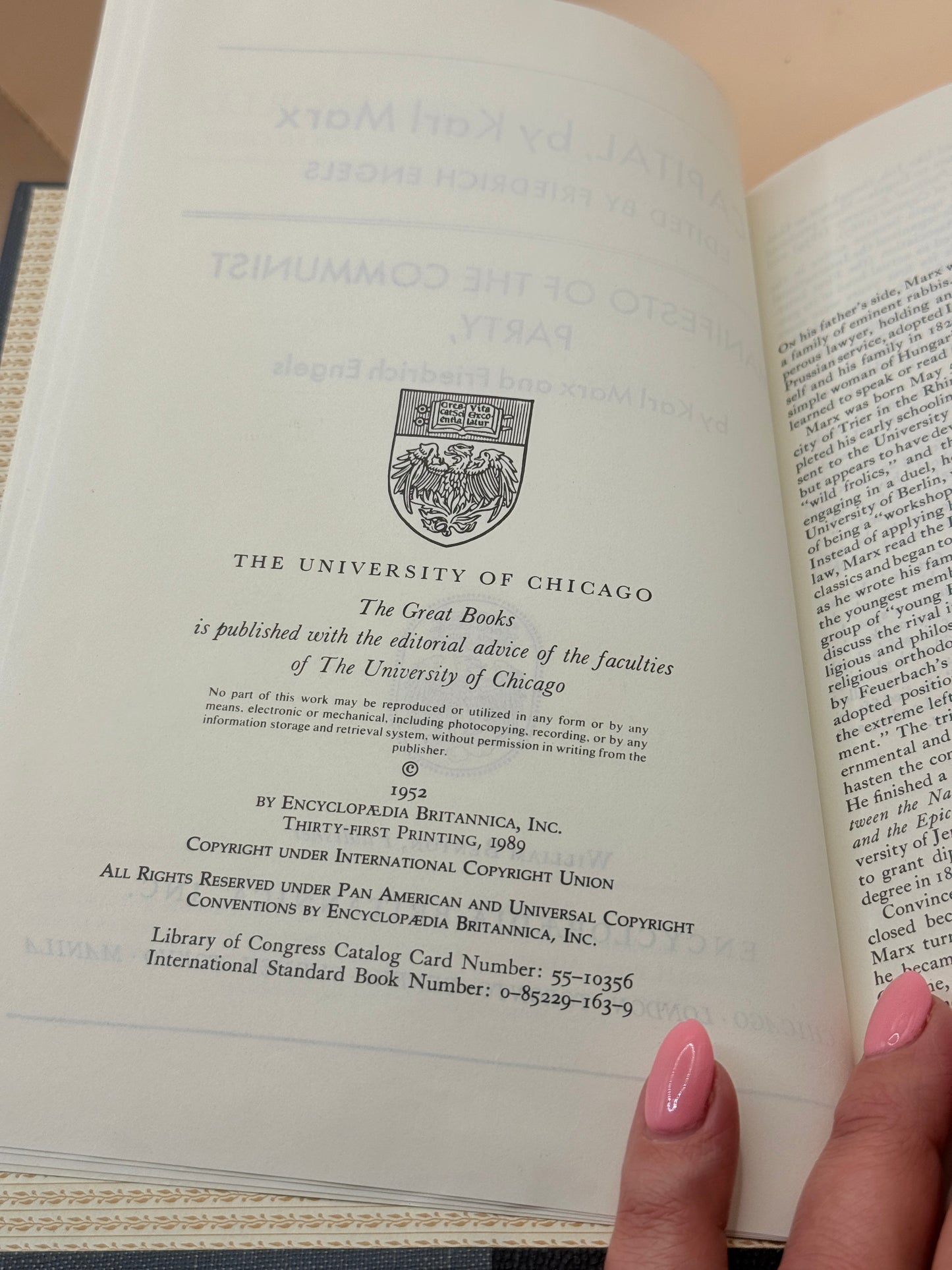 Brittani’s Great Books Vol 50: Marx
