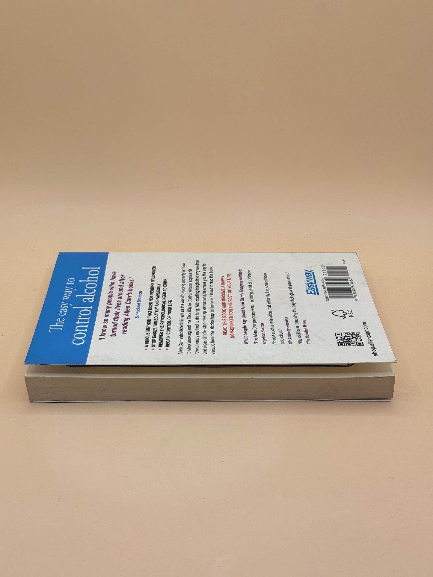 The Easy Way to Control Alcohol by Allen Carr