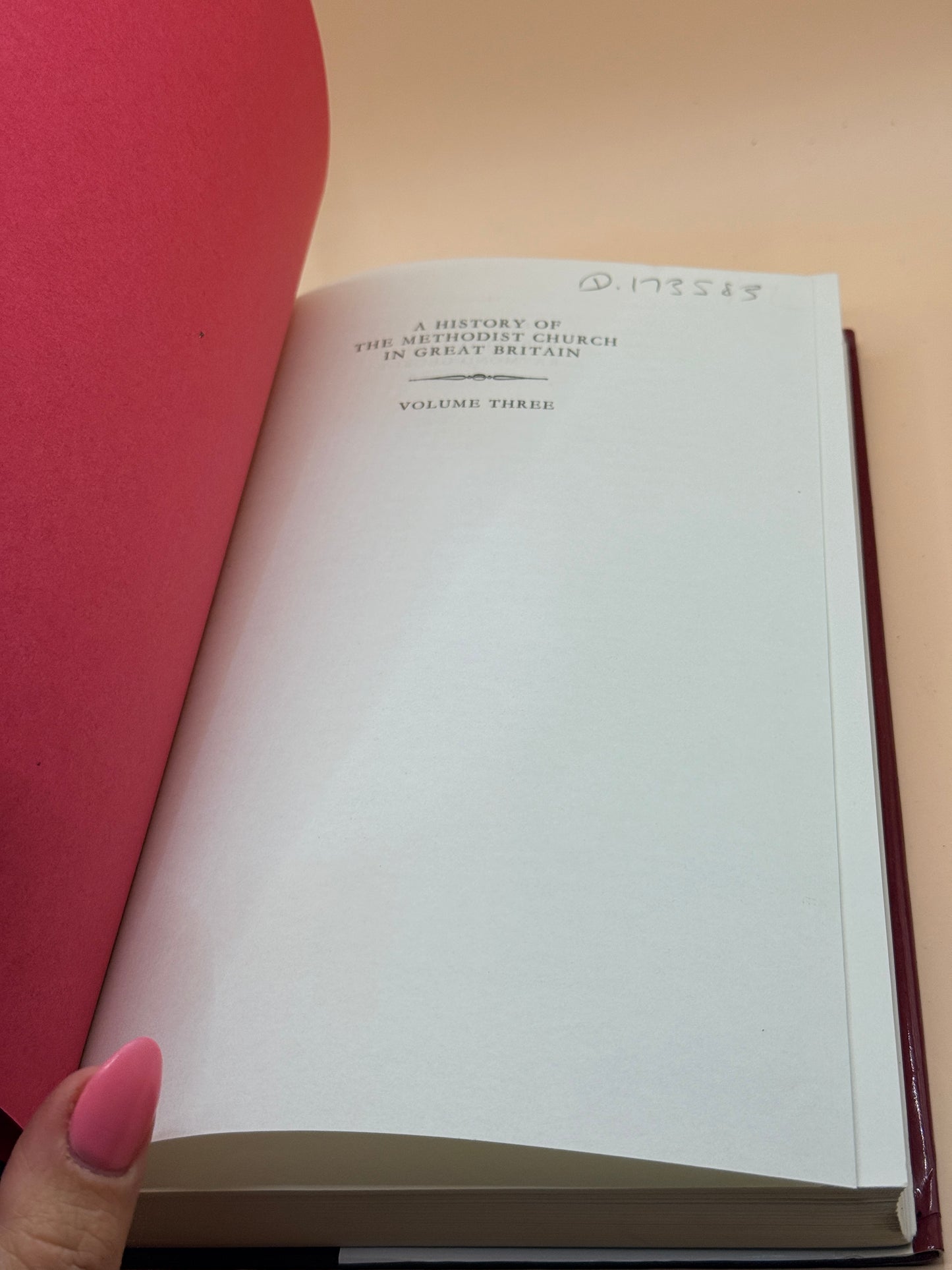 A History of the Methodist Church in Great Britain Volume 3