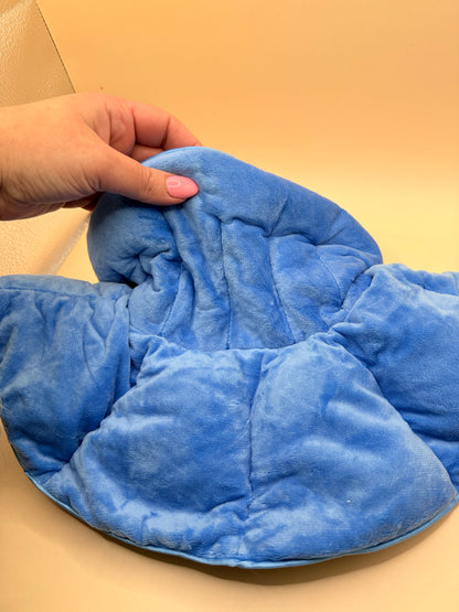 Microwaveable Blue Heating Neck & Shoulder Wrap