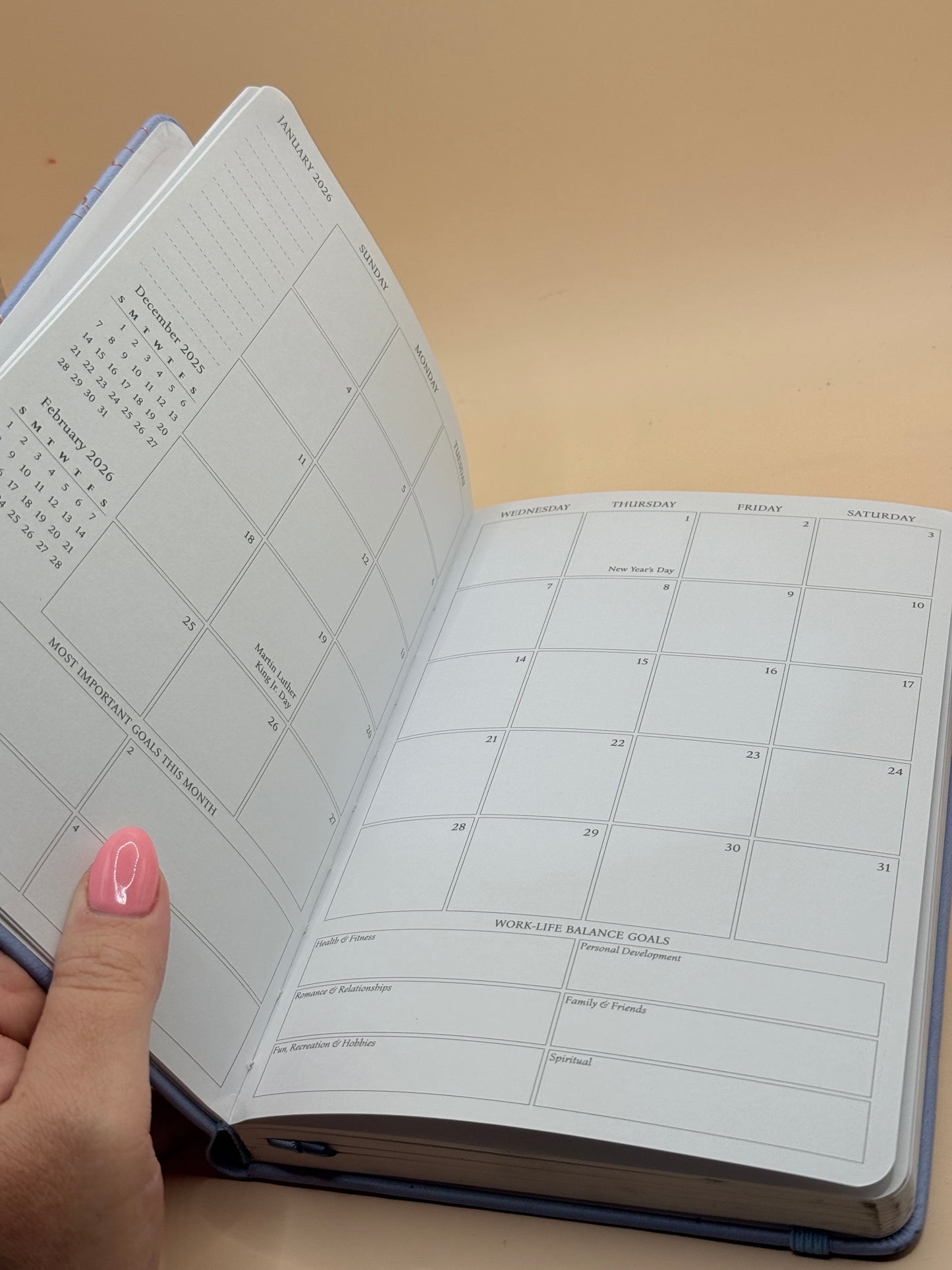 Legend Planner 2026 Weekly & Monthly Goal Planner Journal