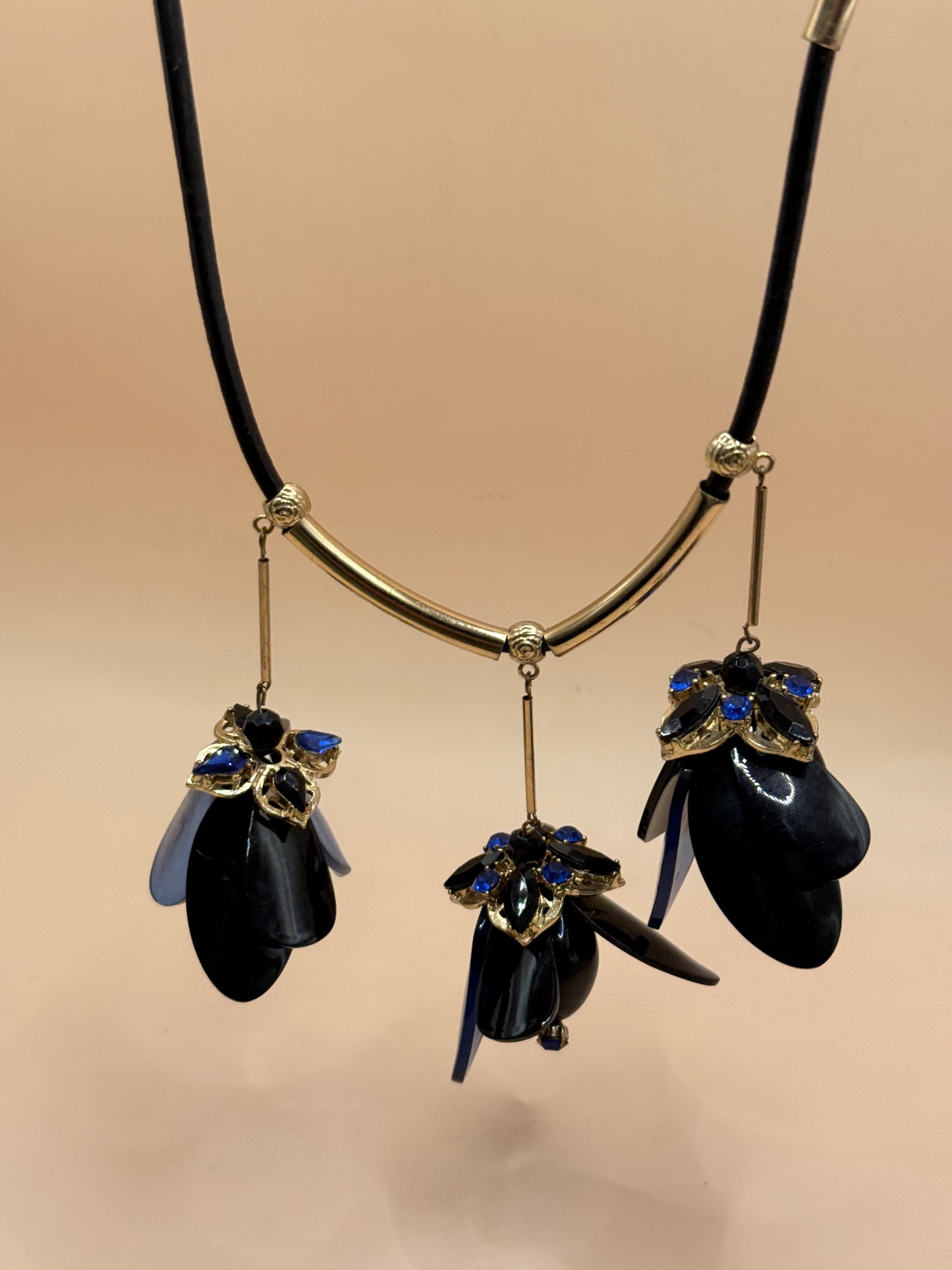 Freedom Statement Floral Pendant Necklace