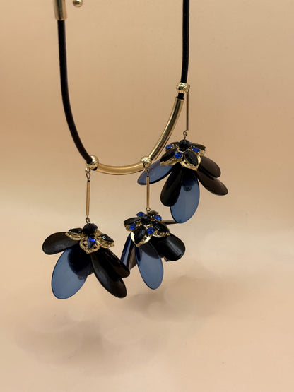 Freedom Statement Floral Pendant Necklace