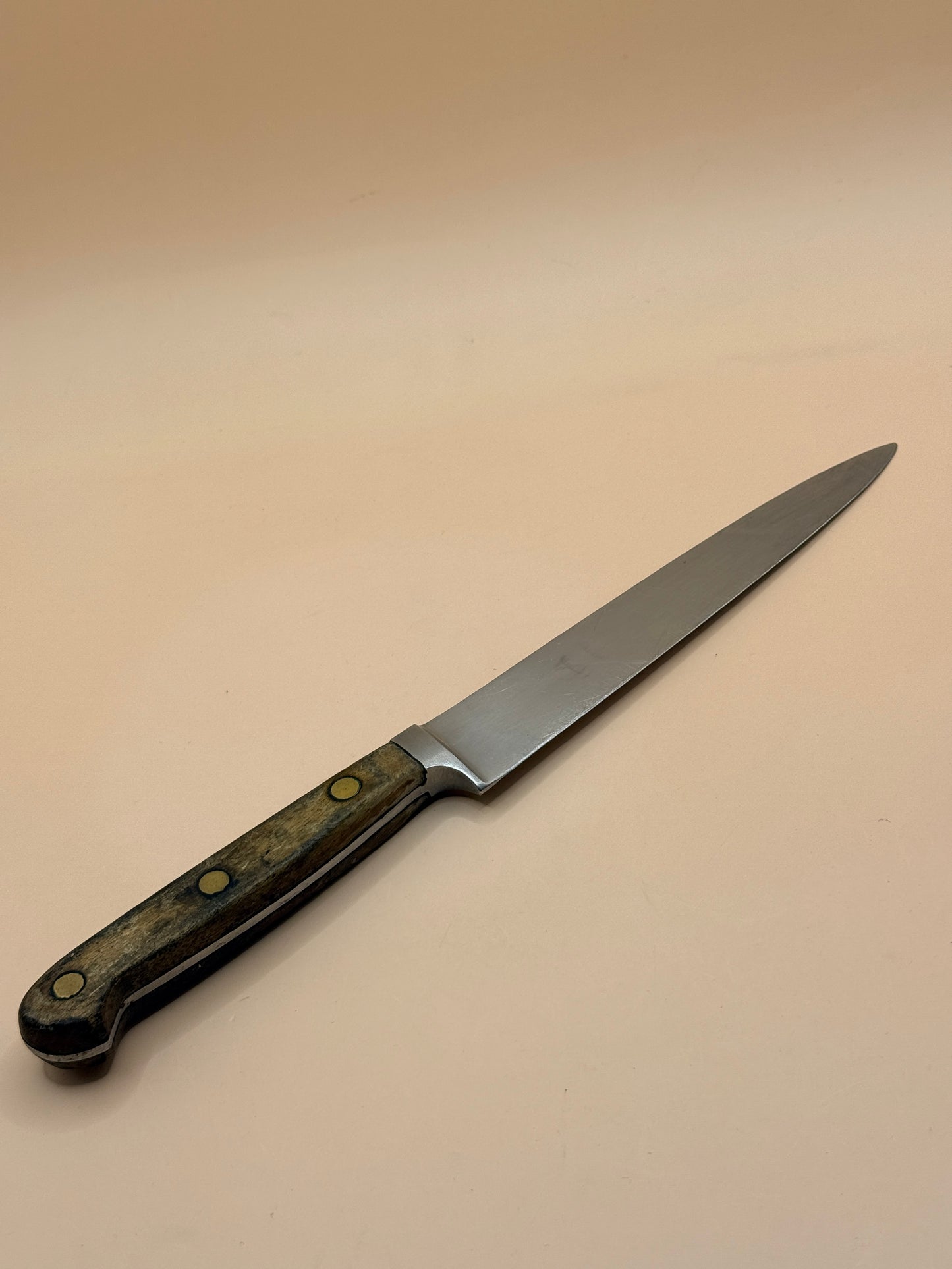 Inox Mundia Knife with Wooden Handle