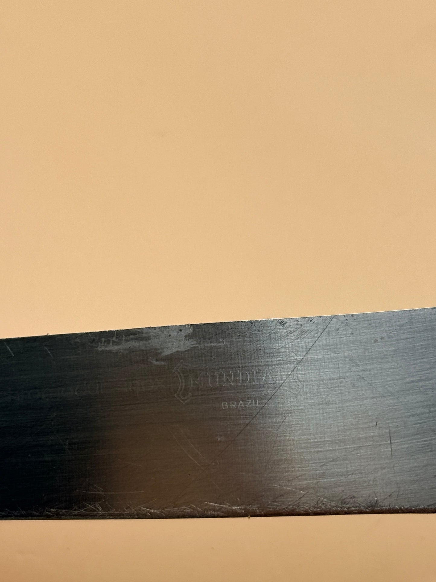 Inox Mundia Knife with Wooden Handle