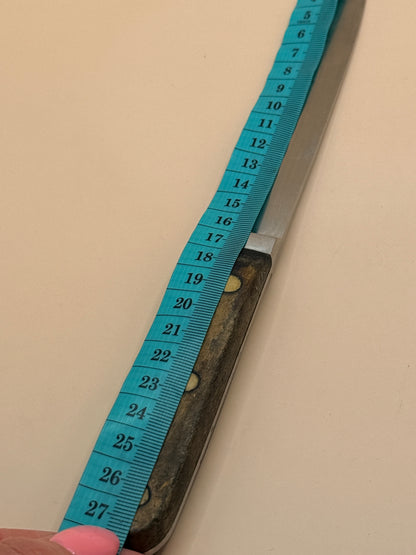 Inox Mundia Knife with Wooden Handle