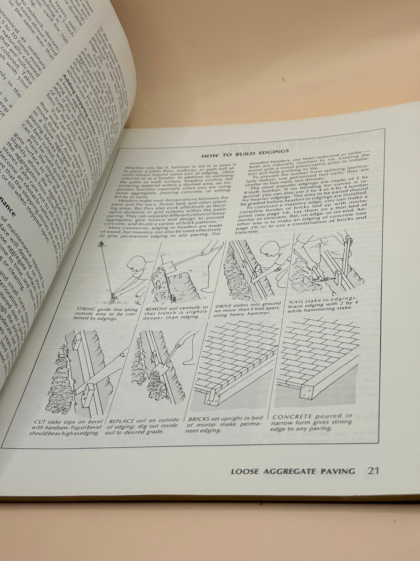 How to Build Walks, Walls & Patio Floors by Sunset Books