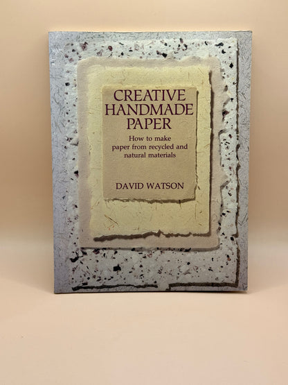 Creative Handmade Paper by David Watson