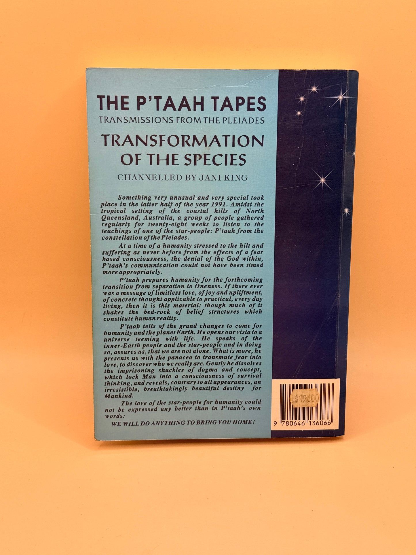 The P'taah Tapes: Transformation of the Species by Jani King