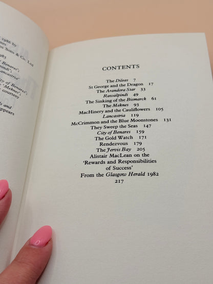 The Lonely Sea by Alistair MacLean 1986