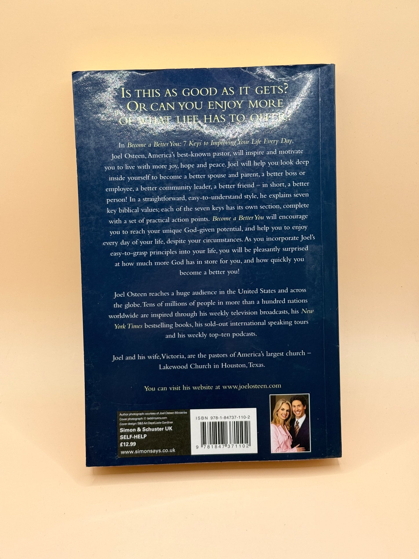 Become a Better You: 7 Keys to Improving Your Life Every Day - Joel Osteen