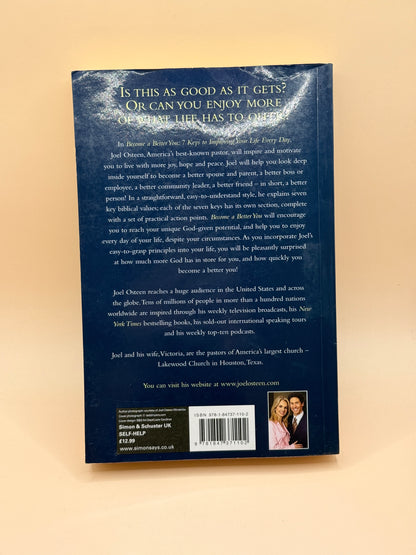 Become a Better You: 7 Keys to Improving Your Life Every Day - Joel Osteen