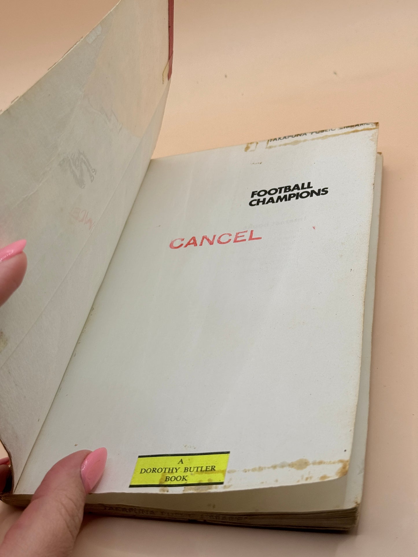 Football Champions by Interest Books 1974
