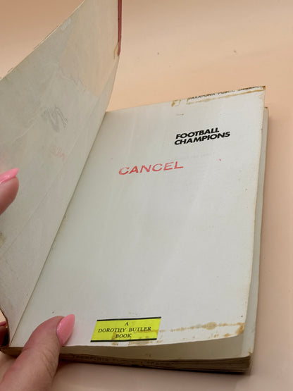 Football Champions by Interest Books 1974