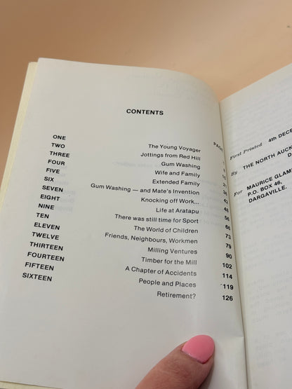 A Life Span: Mate Glamuzina Pioneer by Jane Wordsworth 1986 First Edition